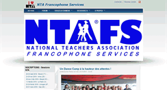 Desktop Screenshot of ntafs.fr