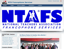 Tablet Screenshot of ntafs.fr